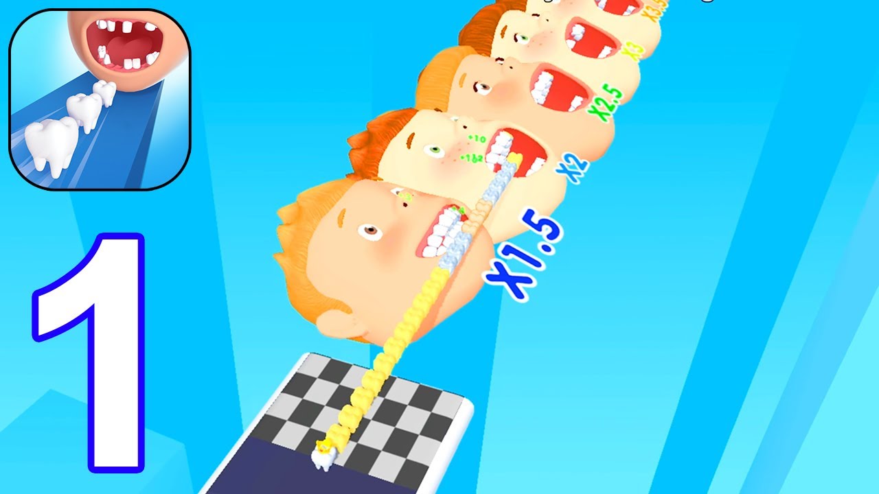 Smile Rush - Gameplay Walkthrough Part 1 All Levels 1-10 (Android,iOS)