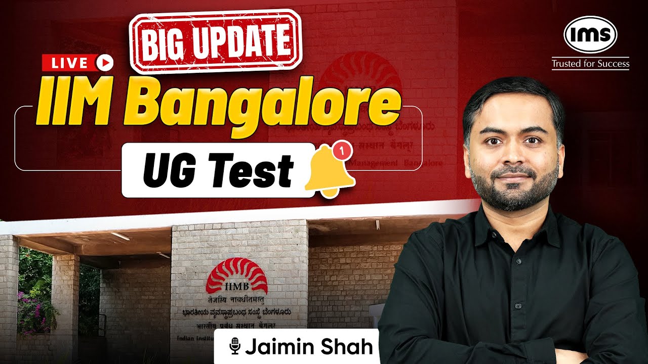 Important update on IIM B AT | Jaimin Shah