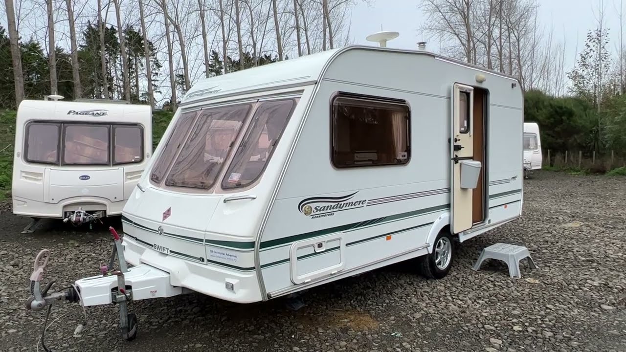 2003 Swift Sandymere 2 berth caravan walk around video
