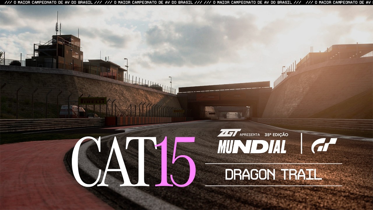 #LIGA #ZGT #CATEGORIA 15 - 35º #MUNDIAL - #GT7 - 2ª ETAPA #DRAGON #TRAIL #JARDINS (#Temporada 35)