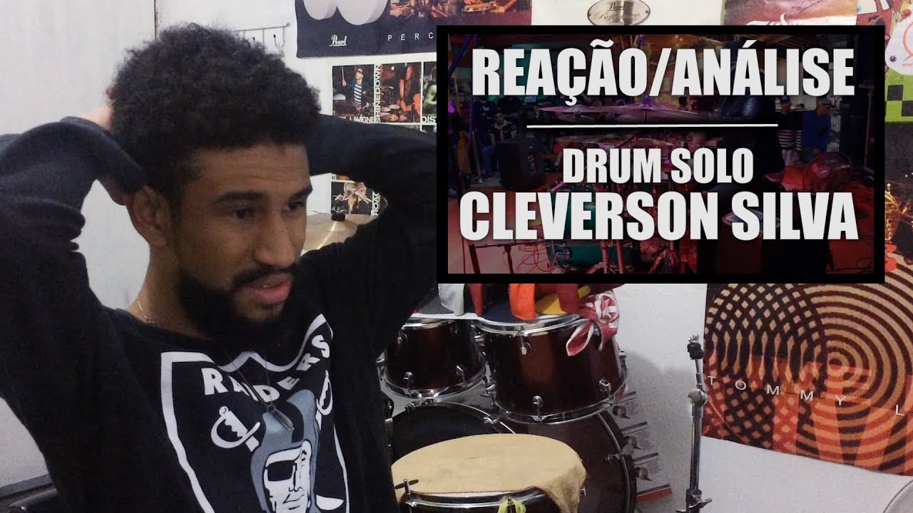 REAÇÃO/ANÁLISE - Drum Solo Cleverson Silva