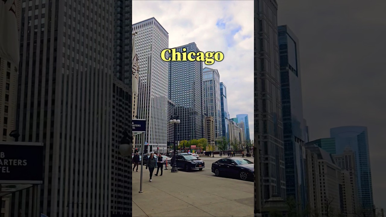 Trump Tower at Chicago City #usatravel #chicagocity #chicago