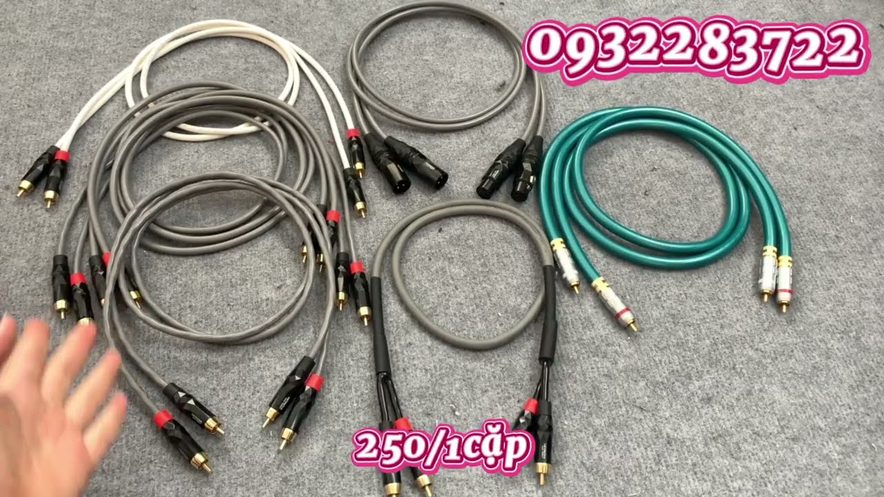 Tổng Hợp Các Dây Tín Hiệu Mạ Bạc Chất Lượng Cao