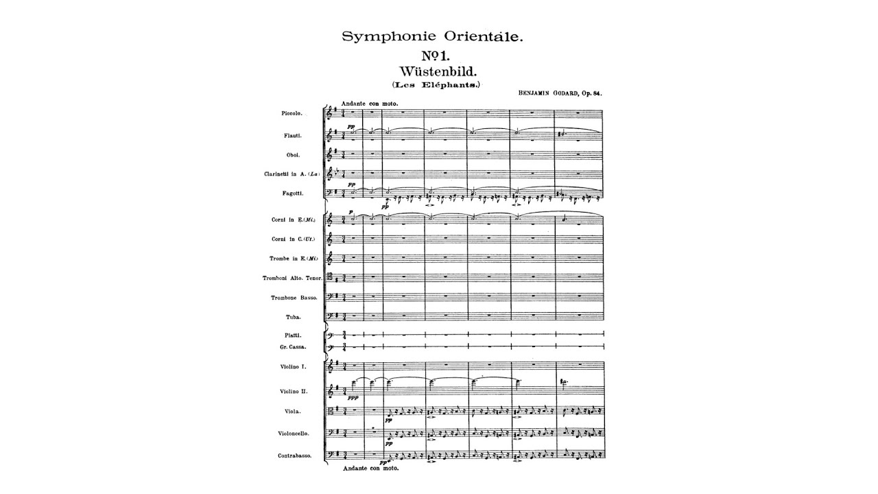 Benjamin Godard – Symphonie orientale