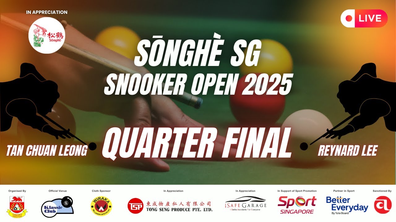 SONGHE SG SNOOKER OPEN 2025