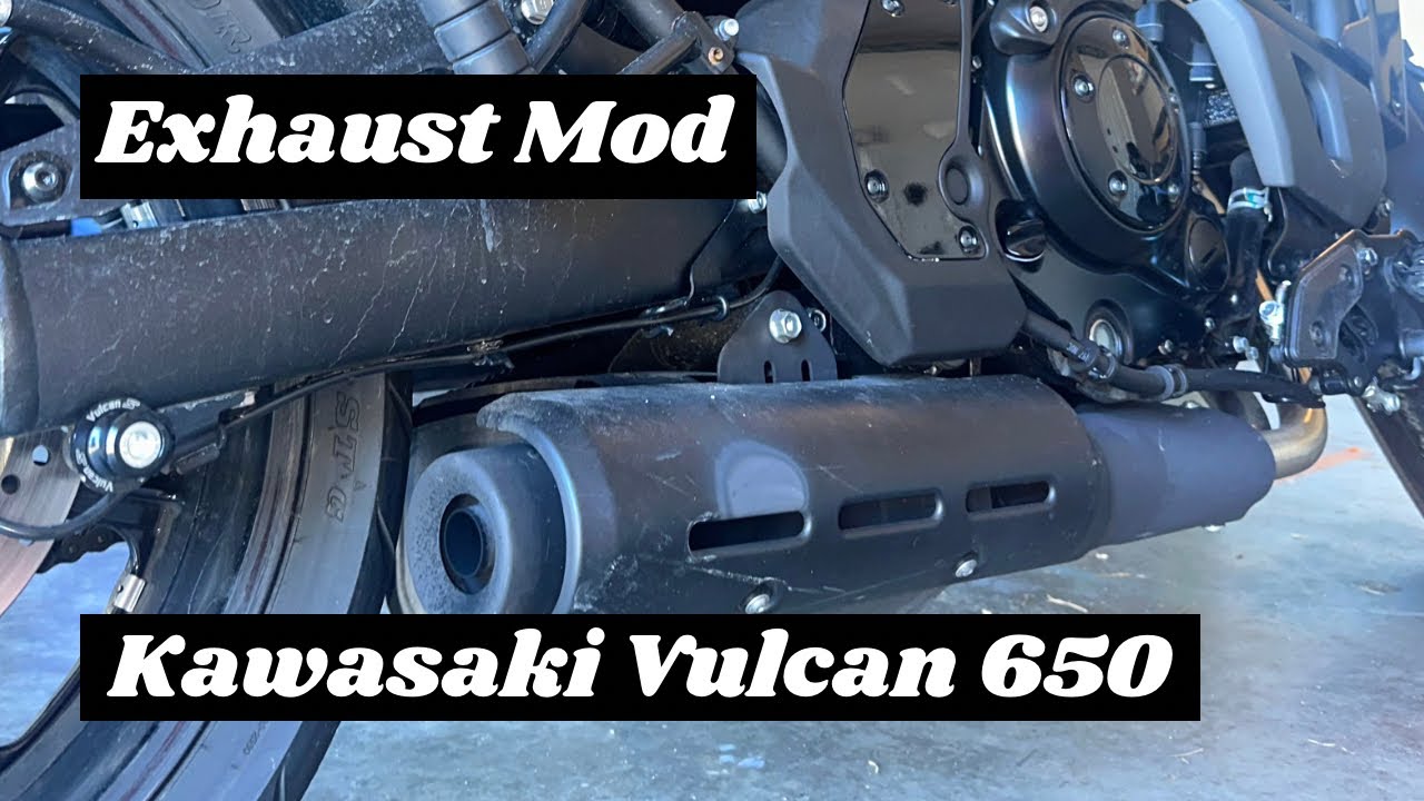 Kawasaki Vulcan 650 Exhaust Mod For Free!