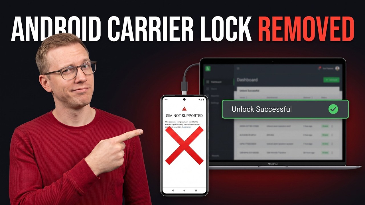 Remove Android & iPhone Carrier Lock: Online Unlock Trick (Works FAST)