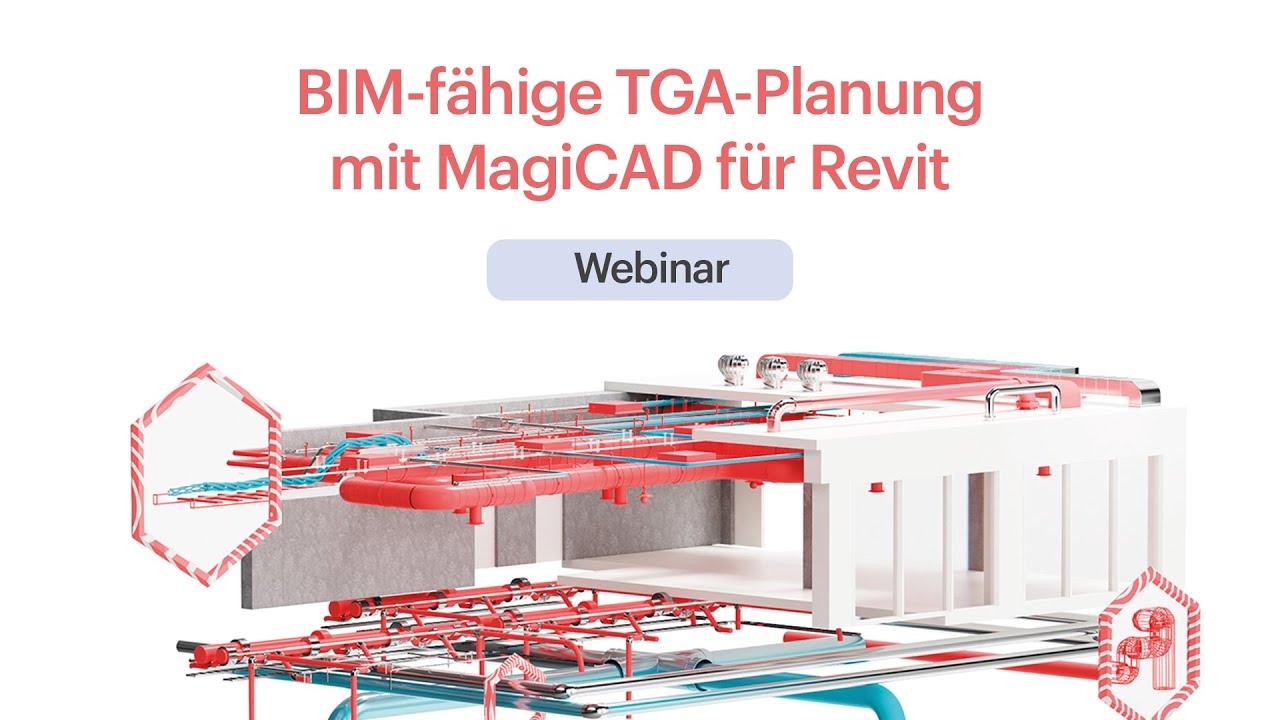 BIM-fähige TGA-Planung mit MagiCAD für Revit