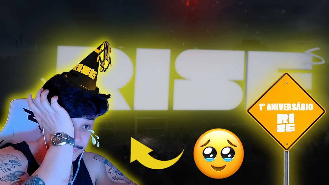 🥳🎉 1 ANO DE RISE ROLEPLAY!❗pix ❗yt ❗kiko