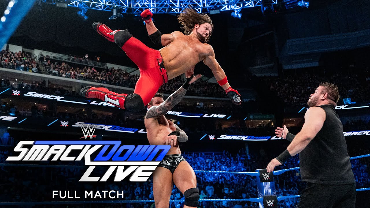 FULL MATCH - Styles, Orton & Nakamura vs. Owens, Zayn & Mahal: SmackDown LIVE, Dec. 19, 2017