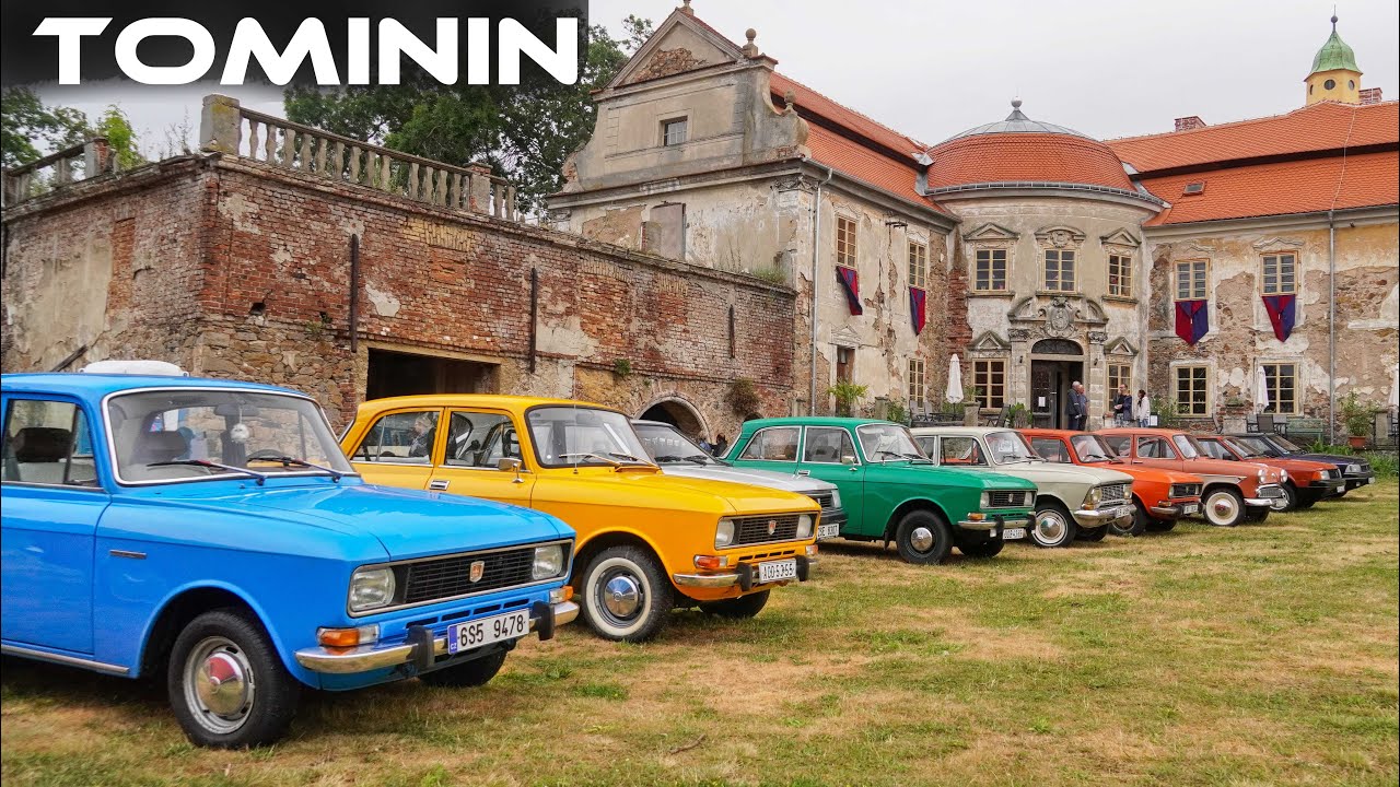 Moskvich | Sraz automobilů značky Moskvič 2025 🇨🇿 Zámek Poláky 🛕🚗 🚕 автомобиль Москвич