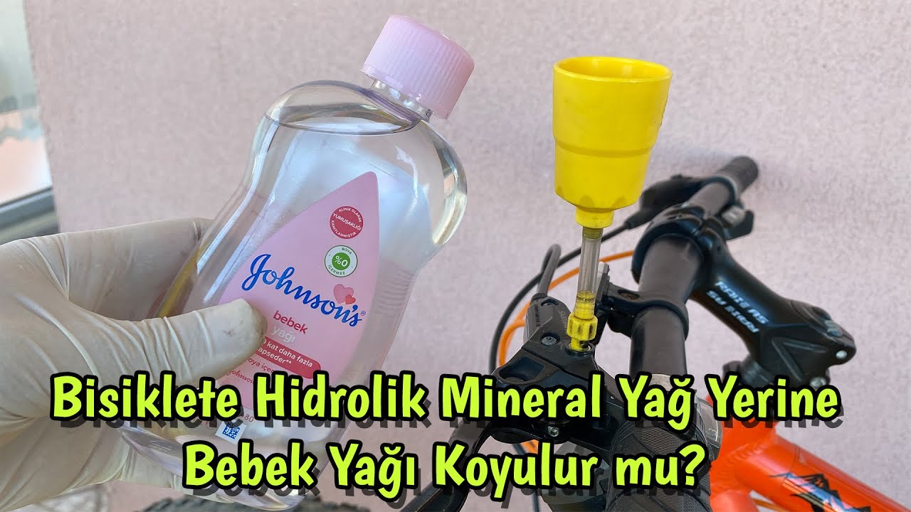 Bisiklete Hidrolik Fren Yağı Yerine Bebek Yağı Koyduk-Peki Sonuç Nasıl?