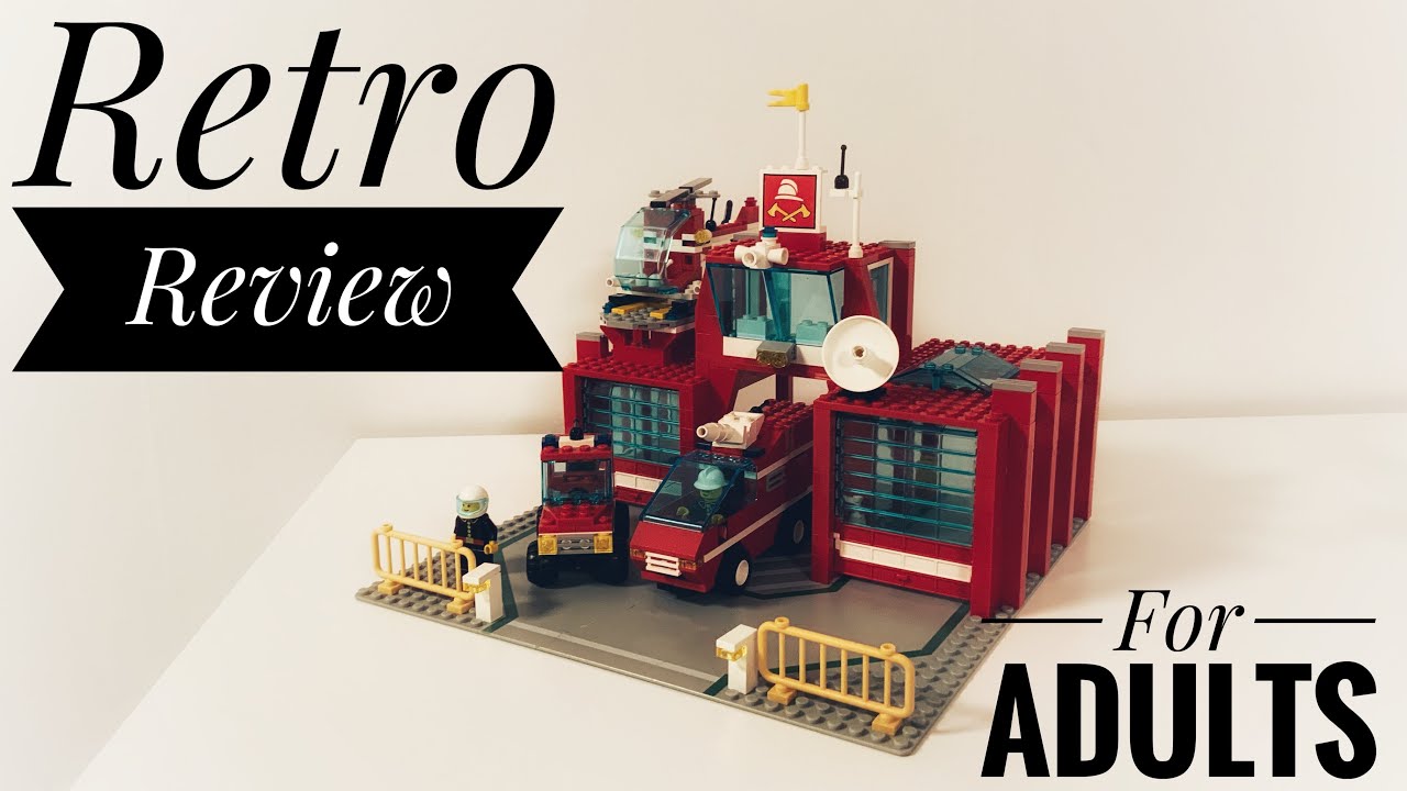 LEGO retro review: set 6389 Fire control center, from 1990