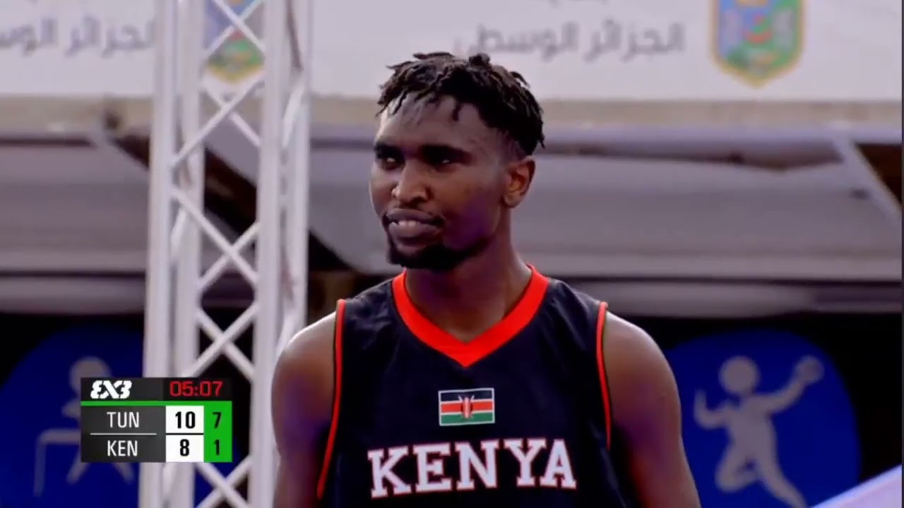 Team Kenya vs Tunisia (Men) PART 2 - FIBA 3x3 Nations League