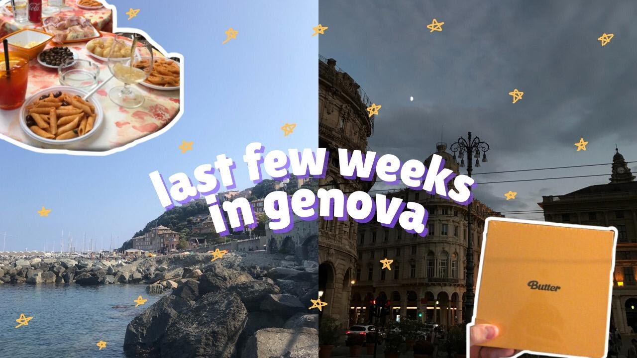 two weeks of summer vacation in liguria | nervi, arenzano, genova VLOG