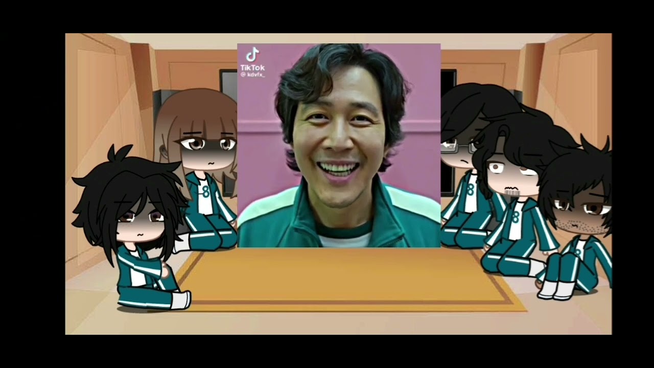 Past Squid game player's react to future squid game 2 ( part 2 ) (gacha club) 🦑
