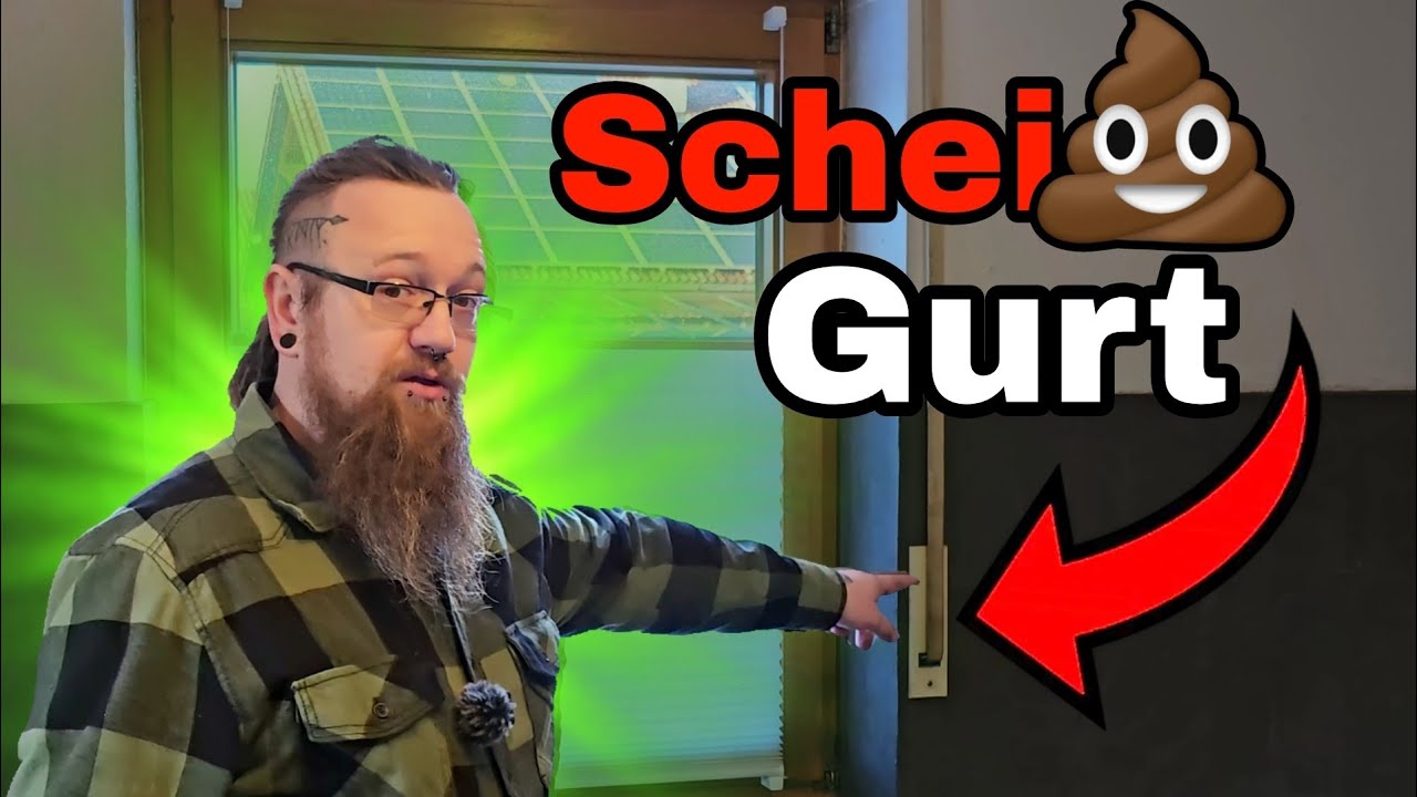 Schwieriger als gedacht. Rolladengurt austauschen / Rollladengurt erneuern