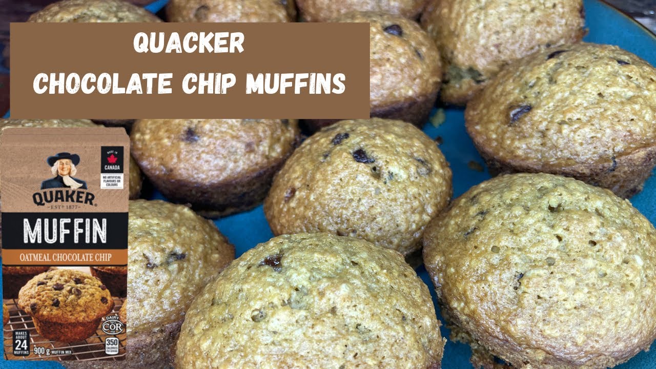 Evie & Coco bake: Quaker Chocolate Chip Muffins