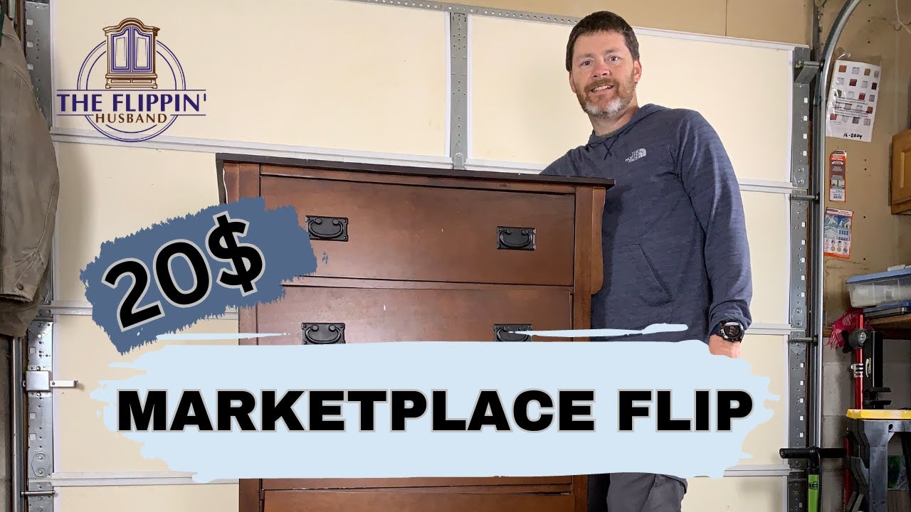 Painting Fake Wood Dresser | Wood Grain Glaze Top | Drawer Hardware Repair | DIY How To Guide