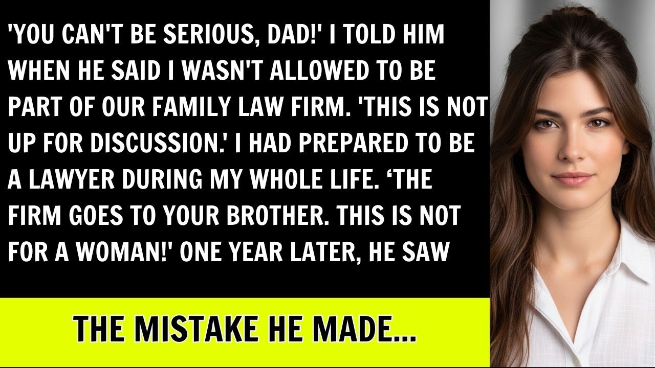 Father Didn't Let Me Work Because I Was A Woman. He Chose My Brother Just For Being A Man, So I...