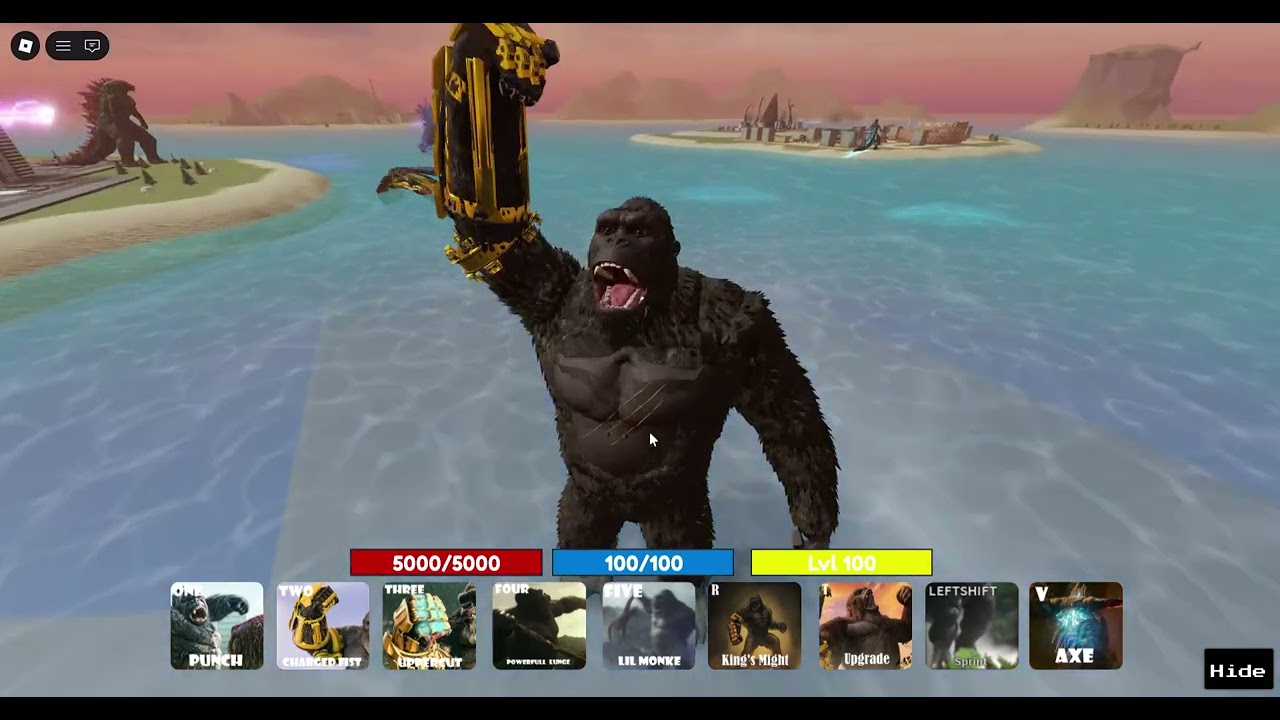 All Godzilla vs Kong Kaiju in KU but low budget