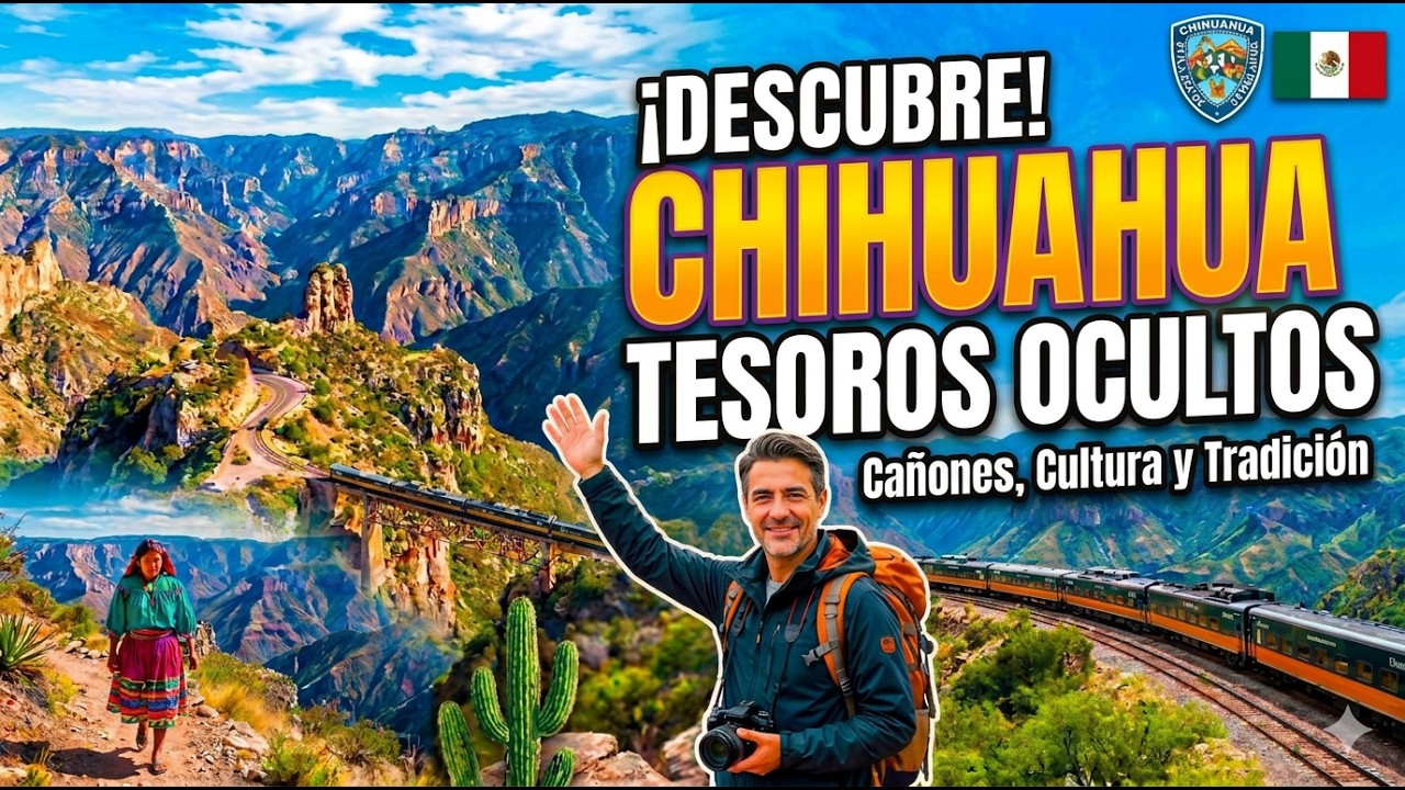CHIHUAHUA 🇲🇽 |  MARAVILLAS del Estado GRANDE | 4K