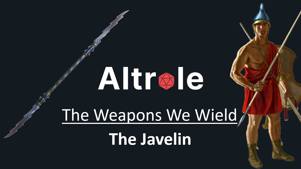 The Javelin - The Weapons We Wield in D&D
