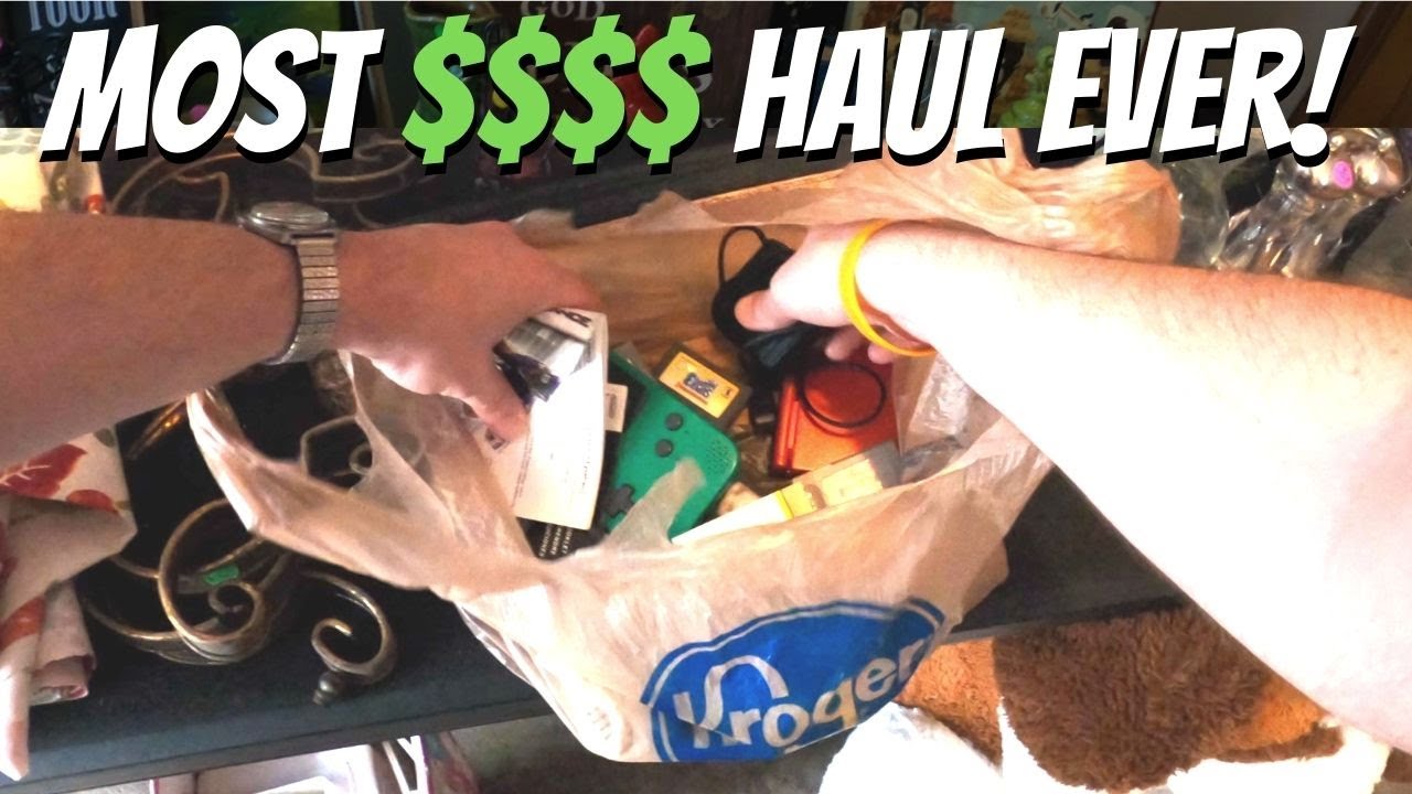 My GoPro Caught This Epic Garage Sale Find!