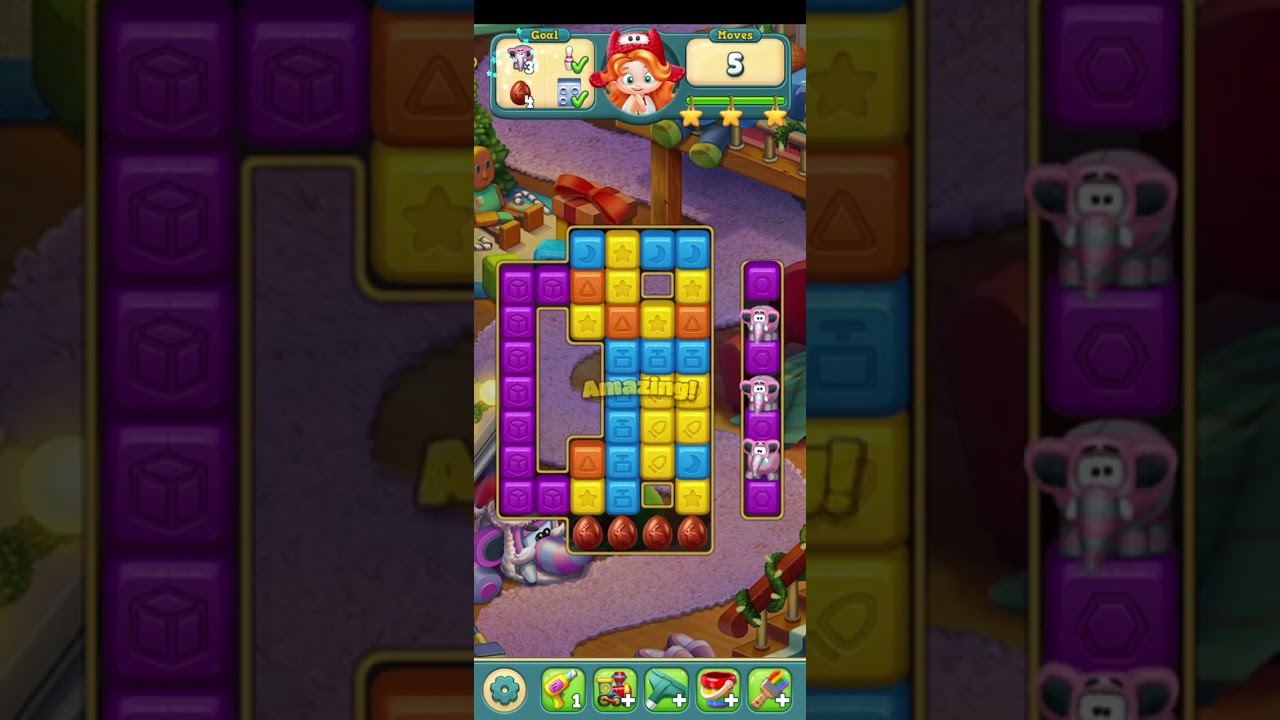 TOY BLAST LEVEL 7214 ~ No boosters 💫💫💫