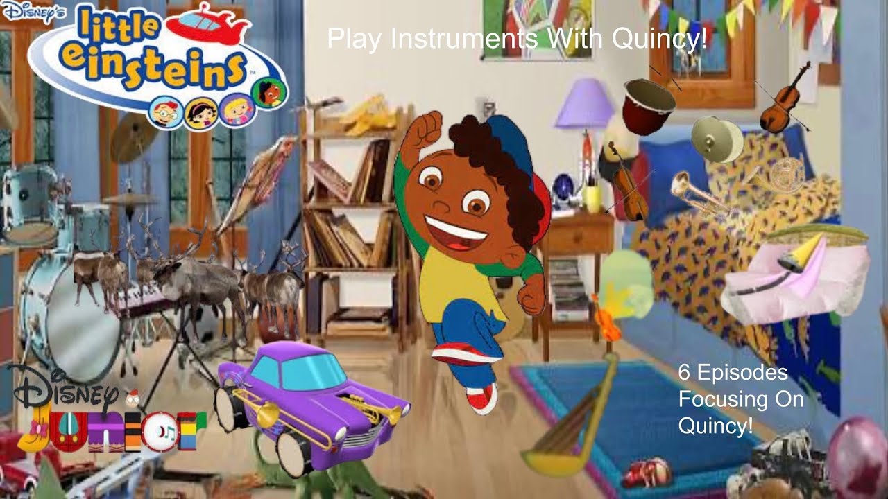 Little Einsteins Play Instruments With Quincy! (Custom 2011 DVD)