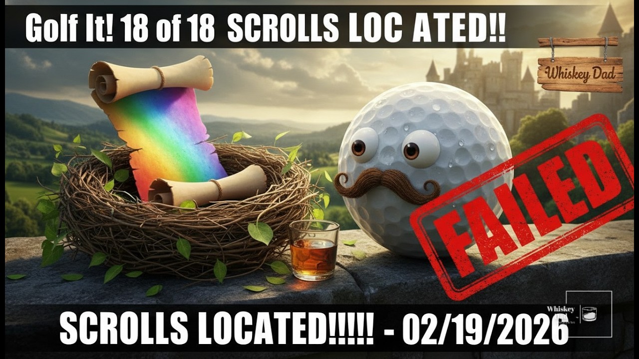 Golf It! 18 of 18 SCROLLS LOCATED!!! - 02/19/2026