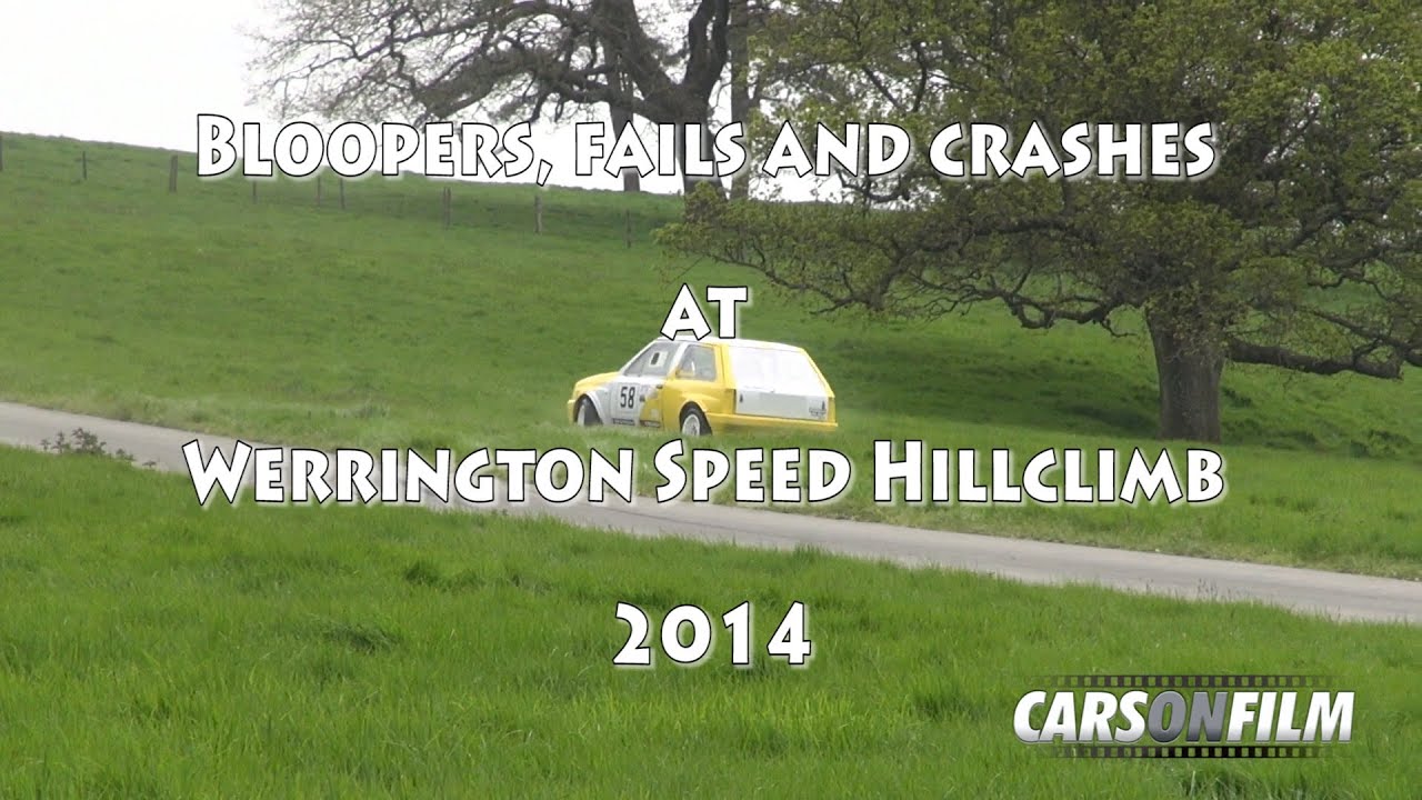 Bloopers, fails and crashes At Werrington Park Speed Hillclimb 2014