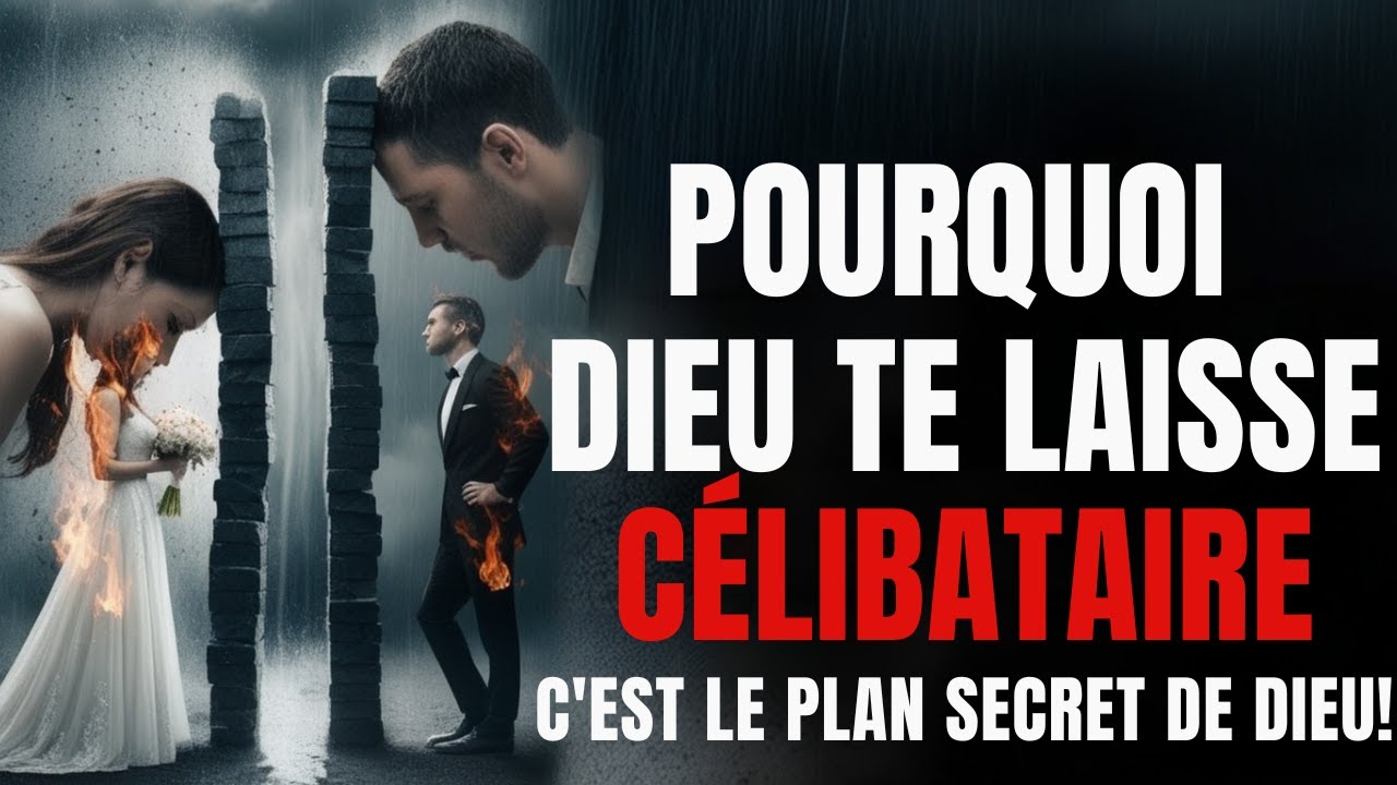 Pourquoi Dieu vous a-t-il gardé(e) célibataire ? Voici le plan secret de Dieu !