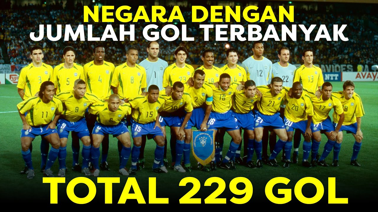 5 NEGARA DENGAN JUMLAH GOL TERBANYAK DALAM SEJARAH PIALA DUNIA
