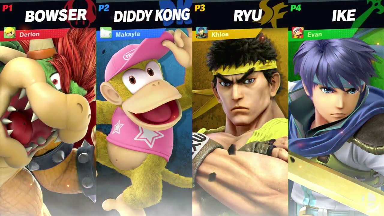 The video ended after I won a Smash Tourney
