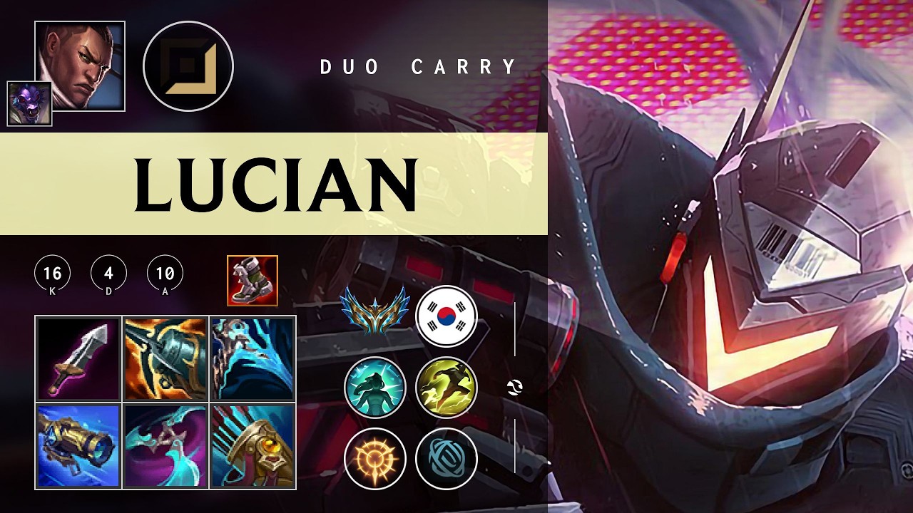 Lucian ADC vs Sivir - KR Challenger Patch 26.04
