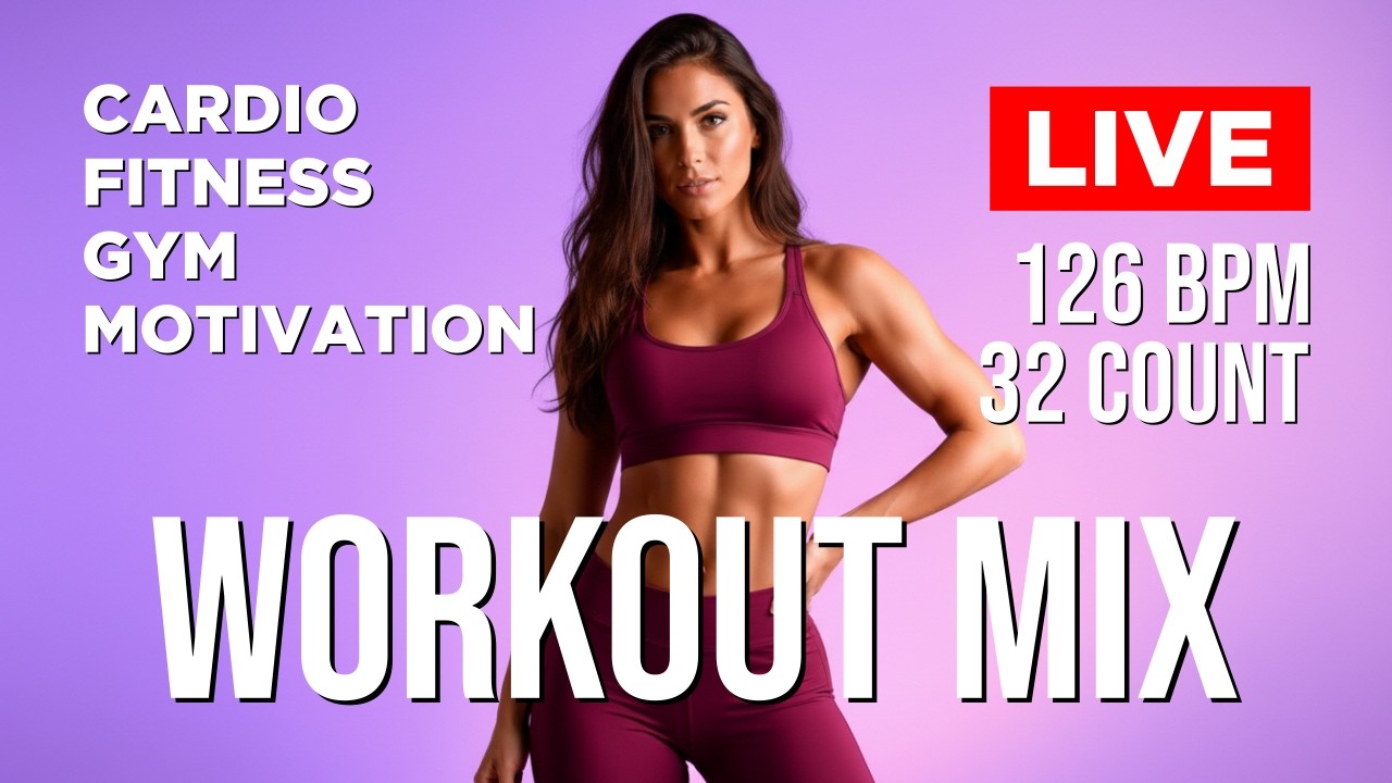 WORKOUT MUSIC MIX 2026 💪 Best Gym Motivation Mix | Fitness, Running Beats & Cardio Music