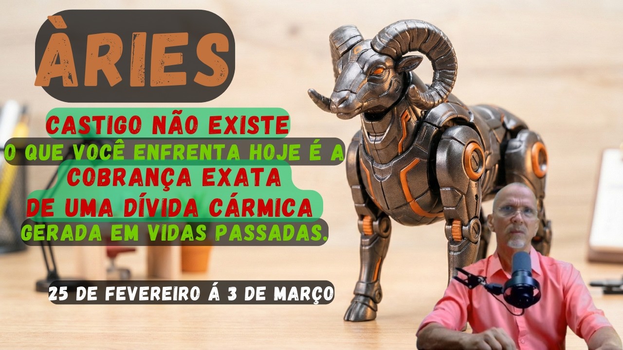 ÁRIES ♈ Castigo não existe