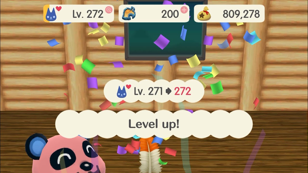 Animal Crossing: Pocket Camp Complete Longplay | Hitting Level 272