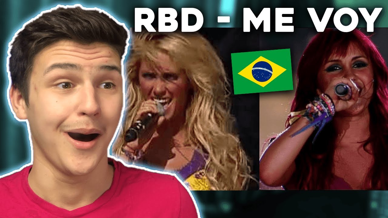 RBD In Brazil -  Me Voy (LIVE) |🇬🇧UK Reaction / Reação