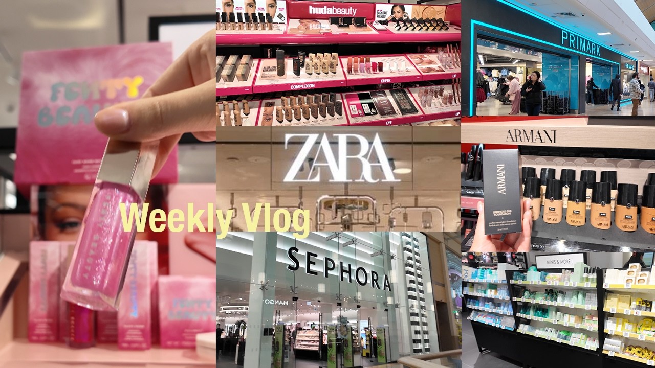 Пойдем со мной на шопинг! Sephora, Primark, Zara, Boots, H&M, Bershka и многое другое!