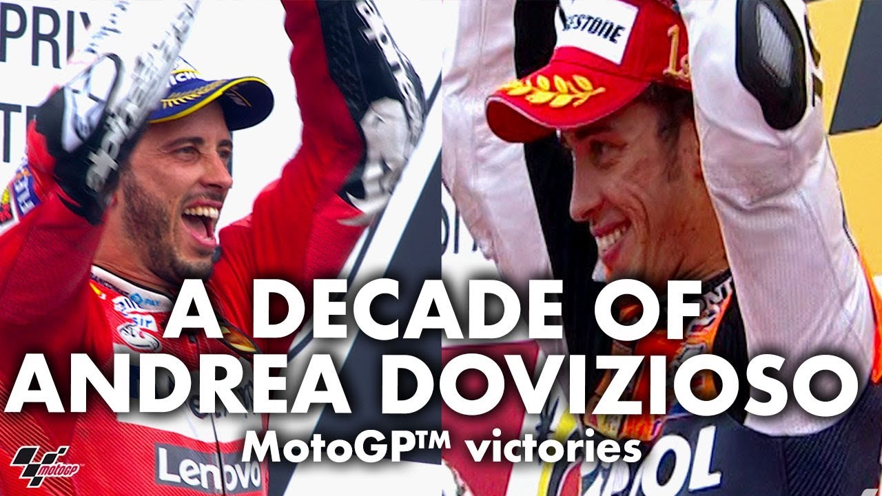 A decade of Andrea Dovizioso MotoGP&trade; victories!