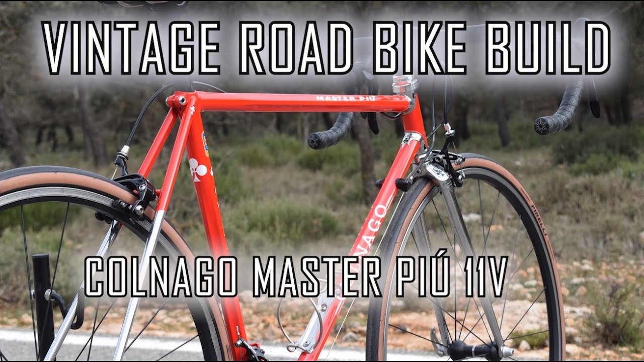 VINTAGE ROAD BIKE BUILD 🚀COLNAGO MASTER PIÚ 1990 -11V-🚀