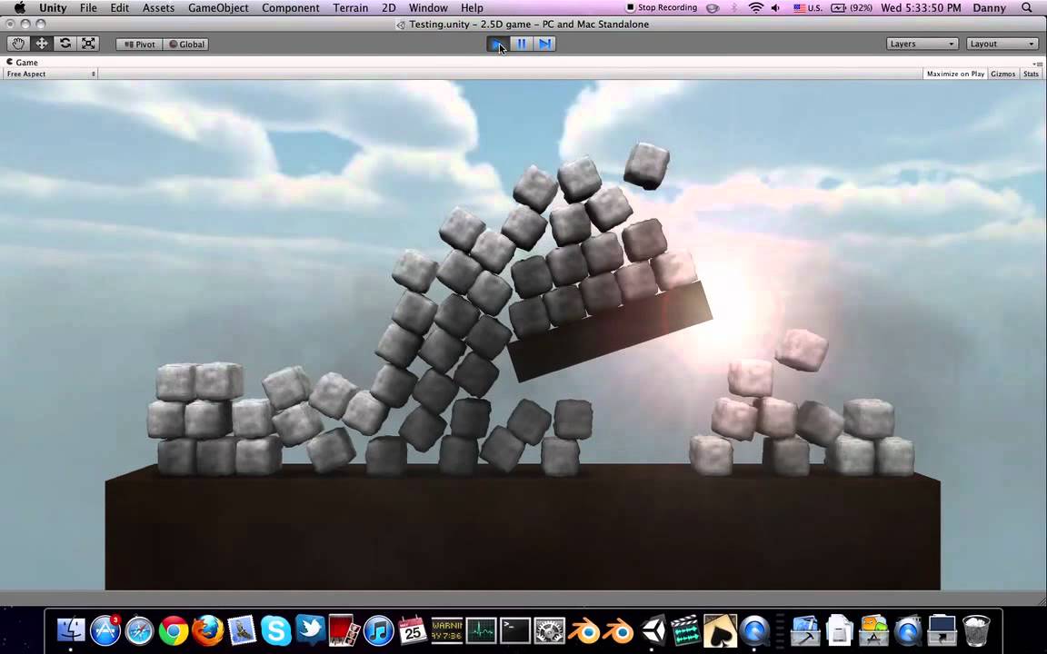Unity3d test