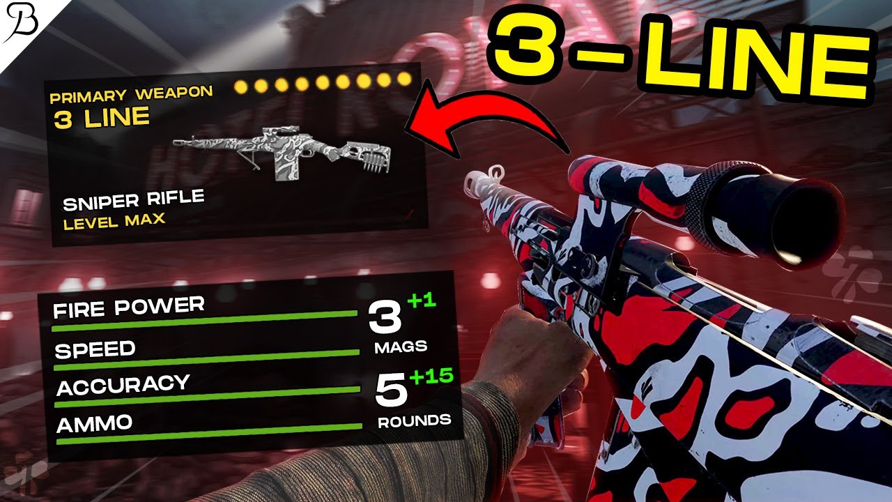 The BEST/FASTEST ONE SHOT KILL 3 LINE Class Setup - Vanguard Mulitplayer