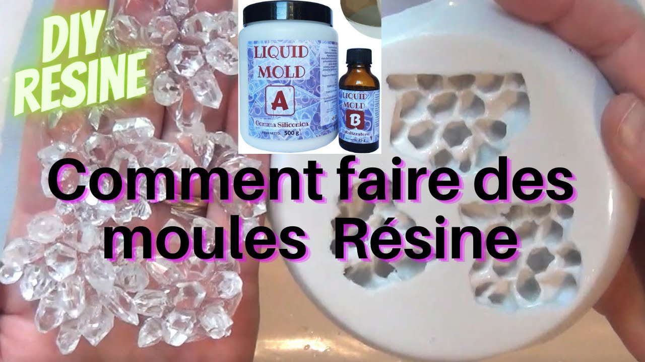 Comment faire ses propres moules pour la résine ? avec LIQUID MOLD RESINPRO