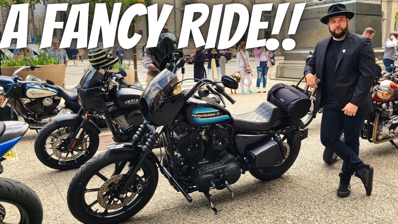 2023 Distinguished Gentlemen's Group Ride on the Harley Sportster!!