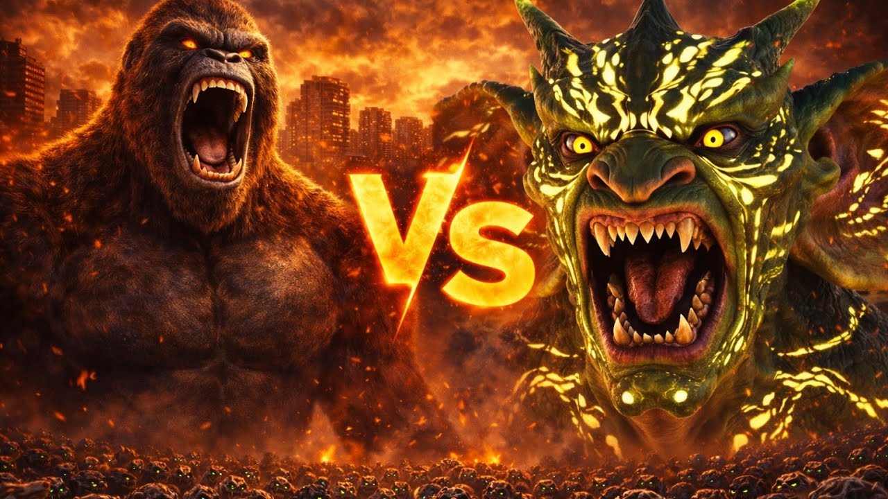 KONG & SHIMO vs TAO TEI: The Final Battle for Earth | Epic Monster War