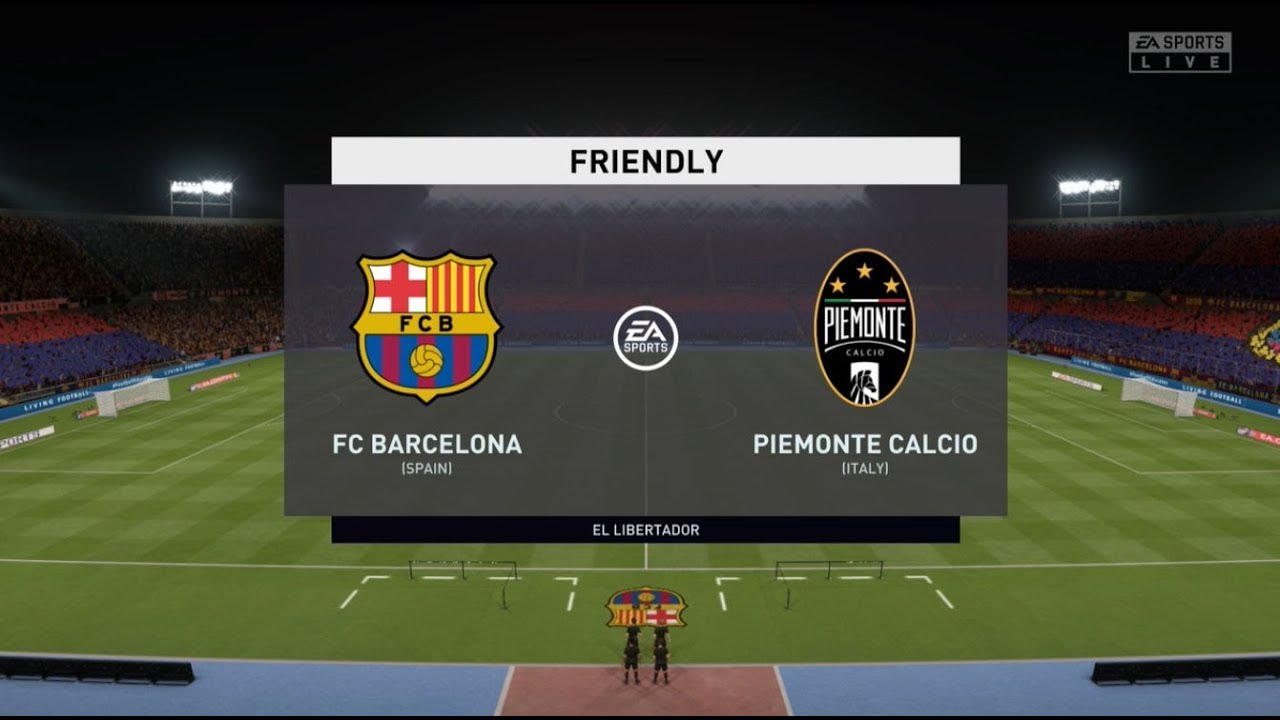 Fifa 20 FC Barcelona vs Juventus Xbox One S / PS4 Full Football Match Gameplay (HD)
