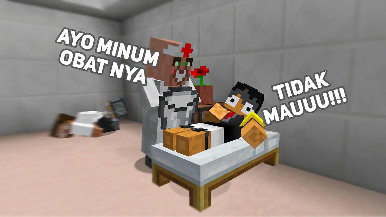 Aku Masuk ke Rumah Sakit Paling SUS di Minecraft
